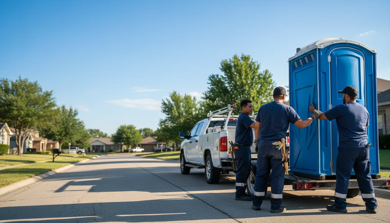 Portable Toilet Rental in Staley, NC near me